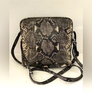 BANANA REPUBLIC Snake Print Crossbody bag
